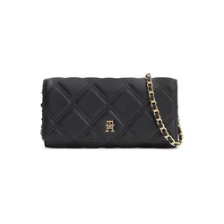 TOMMY HILFIGER Pisemska torbica  črna