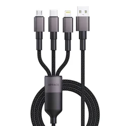 Kabl USB U87 3in1 Type USB A to Micro/Type C/Lightning