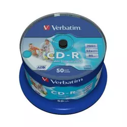 VERBATIM CD-R MEDIJ 50PK CB PR (43438)