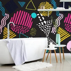 Tapeta moderen Memphis vzorec - 147x99