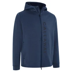 Moška bunda Callaway Full-Zip Textured Jacket Peacoat Heather M