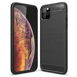 Futrola Carbon Shield TPU za Apple iPhone 11 - Crna KP9414