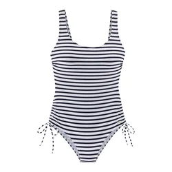VENICE BEACH Enodelne kopalke Swimsuit Summer VB modra/bela
