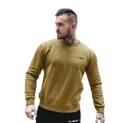 GymBeam Muški duks Basic Military Green