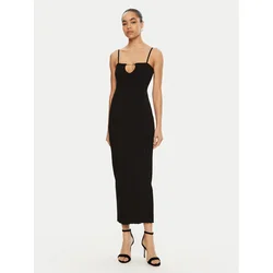 JACQUEMUS Večerna obleka 24E241KN358 Črna Regular Fit