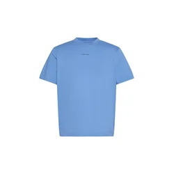 Calvin Klein Jeans Majica EASY svetlo modra/črna/bela