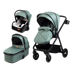 Bbo kolica za bebe 3u1 (a5) mamamia - green ( A5GREEN )