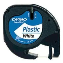 Dymo traka letratag bela plasticna 12x4m ( dy72166 )