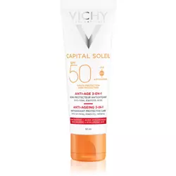 Vichy Capital Soleil Krema za zaštitu od sunca sa anti-age efektom SPF 50, 50 ml