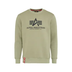 ALPHA INDUSTRIES Majica kaki/črna