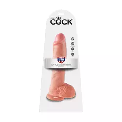 King Cock realistični dildo sa vakumom PIPE550921