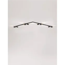 OSO REFLEKTOR CRNI GU10 8x10W IP20