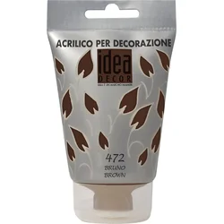 Maimeri Idea Decor Akrilna barva Brown 110 ml 1 kos