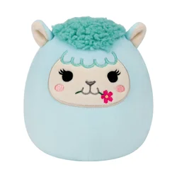 SQUISHMALLOWS Turkizna lama s cvetom - Lorna