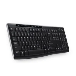 Logitech K270 Bežična tastatura, Standardne veličine, Crna