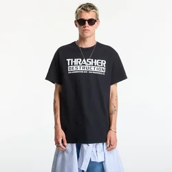 Majice Thrasher Destruction T-Shirt Black M