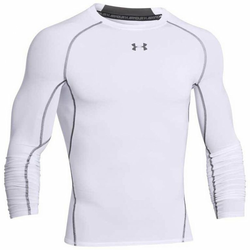 Under Armour HeatGear® muška kompresijska majica Armour Compression White/Graphite