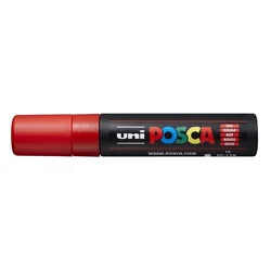 Uni-ball POSCA akrilni označevalec / rdeč 15 mm