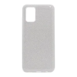 Maska Crystal Dust za Samsung A02s/ A025F, Srebrna
