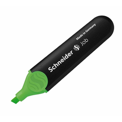 Tekst marker Schneider Job - Zeleni