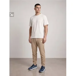 Sinsay - Sportske jogger pantalone - BEŽ