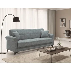 Liven Trosed na razvlačenje Aspendos 210x80x75cm, Sivi