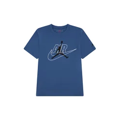 Jordan Majica AIR SWOOSH safir/črna/bela