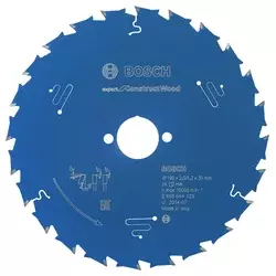 Bosch List kružne testere Expert for Construct Wood 2608644139, 190 x 30 x 2,0 mm, 24