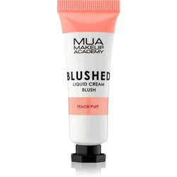 MUA Makeup Academy Blushed tekoče rdečilo odtenek Peach Puff 10 ml