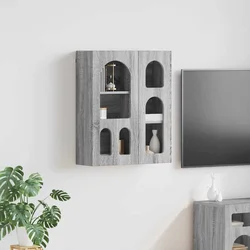 Viseći ormarić Siva Sonoma 59 x 20 x 71.5 cm Konstruirano drvo