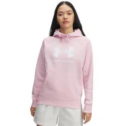Under Armour RIVAL FLEECE BIG LOGO HD, ženski pulover, roza 1379501