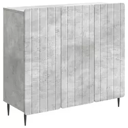 Kreveta Betonska siva 89 x 34,5 x 82 cm Konstruirano drvo