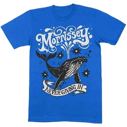 Morrissey Never Giving In/Whale Blue XL Majica