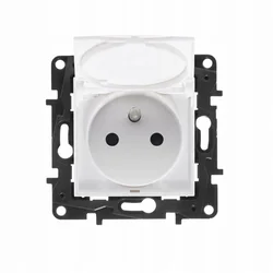 LEGRAND NILOE STEP BEL MODUL 1X VTIČNICA Z/Z LOPUTO IP44 Z ROLETAMI 863136