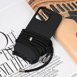 Maska za iPhone 13 Pro 6.1 Crossbody, Crna