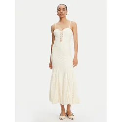 Bardot Cocktail obleka Delaney 59928DB Bež Regular Fit