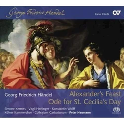 HANDEL:ALEXANDERS FEAST-ODE FOR ST.CECILIAS DAY