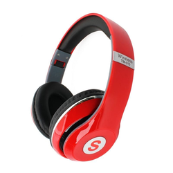Naglavne slušalke brezvrvične TM-010s, Bluetooth, microKingdom, rdeča