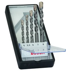 Bosch 5-delni Robust Line set burgija za beton CYL-3 2607010526, 5; 5,5; 6; 7; 8 mm