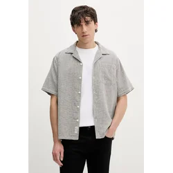 Guess Jeans srajca moška z dodatkom lanu