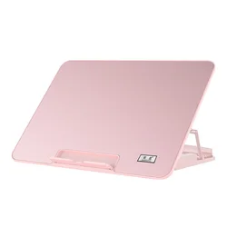 Suohuang Postolje za laptop sa hlađenjem, 25.3x35.3x2.85 cm, Roze