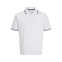 JJ REBEL Muška polo majica 12271166, Bela