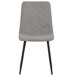 Trpezarijska stolica DC812 Siva /Noge crne mat 520x430x840 mm ( 779-640 )