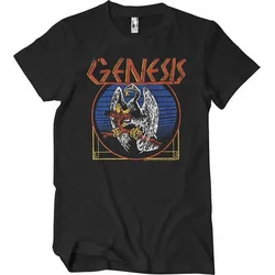 Genesis Majica Retro Unisex Black S