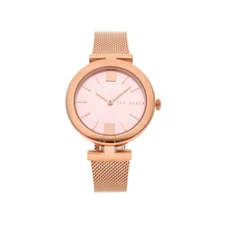 Ročna ura Ted Baker Darbey BKPDAF204 Rose Gold/Rose Gold