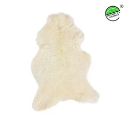 shumee Naravno ovčje usnje Belo 100-110cm vel. 100-110cm