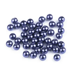 Plastične voščene kroglice / biseri Glance O8 mm - F59 Berlin modra (500 g)