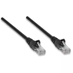LAN Intellinet patch kabl 5m Cat.5e UTP PVC crni