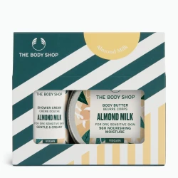 The Body Shop Almond Milk Treats Set proizvoda za negu Setovi za negu tela
