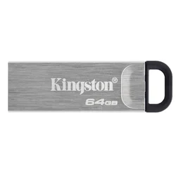 64GB DataTraveler Kyson USB 3.2 flash DTKN/64GB sivi